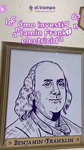 🪁⚡ Benjamin Franklin y su experimento que iluminó la historia. Con una simple cometa, una llave y una tormenta, demostró que los rayos son electricidad. Un momento que cambió la ciencia para siempre. 🌩️✨ #BenjaminFranklin #CienciaHistórica #CuriosidadesCientíficas | El Trompo