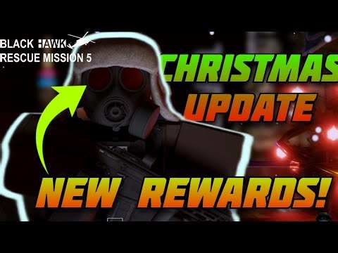 All *NEW* Mission Reward Items in the Christmas Update! | Blackhawk Rescue mission 5 | Roblox