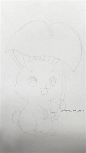 Cute bunny drawing !! Easy drawing #ytshorts #drawing #viral #shorts #youtubeshorts #cute #bunny