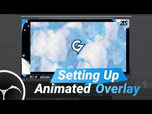 How to Setup an ANIMATED FACECAM Overlay in OBS