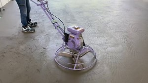 【土間コンクリート】トロウェルまわしていくぅー【羽根編】trowell