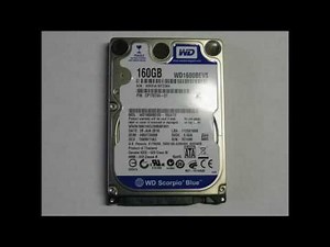 Western Digital Scorpio Blue WD1600BEVS-16VAT0