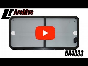 DA4033 - Deluxe Sliding Window Kits - For Land Rover Defender and Series