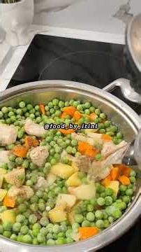 Αρακάς με στήθος κοτόπουλου