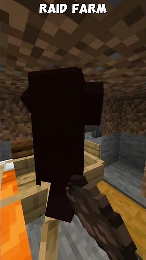 OP Raid Farm EXPLOIT in Minecraft! Fast & Easy Build! (SHORTS)