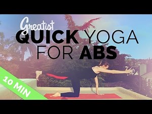 Yoga for Abs for Greatist (10 Min) - Yoga to Strengthen Your Core, 10 Min Ab Routine