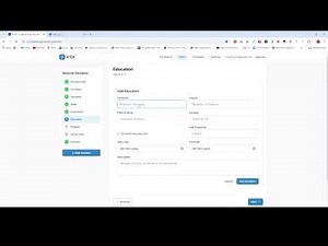 Free Online Resume Builder in Next.js | ATS Friendly CV Generator | React + Tailwind