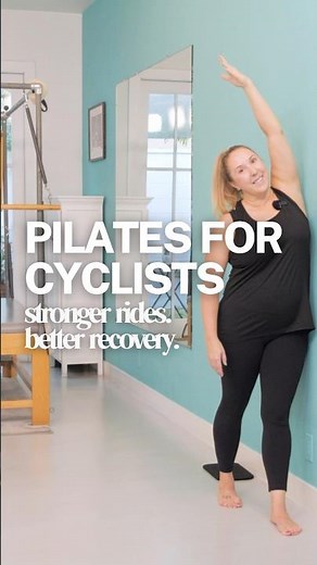 Pilates for Cyclists: Core + Hip Stability + Recovery #pilates #program #cycling