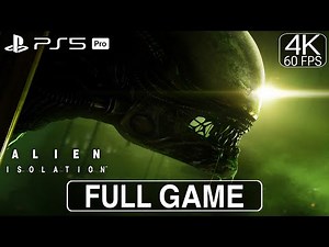 Alien: Isolation Full Game Walkthrough - [4K 60FPS PS5 PRO]