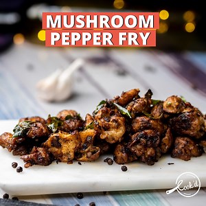 Mushroom Pepper Salt 🍄 for the vegetarian in you. Planning an easy vegetarian starter to cook for dinner? 🍽️ Hosting a vegetarian dinner party? 🥂 Give our Mushroom Pepper Salt a try and tell us how it goes. 📢 #CookingWithCookd #AnybodyCanCook #MushroomPepperFry #MushroomSaltAndPepper #MushroomPepperSalt #EasyMushroomRecipes #CrispyFriedMushroom | Cookd