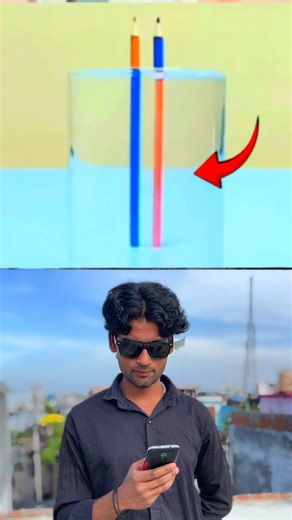 Will the pencil really change color 😱 || #shorts #experiment @C@CrazyXYZ