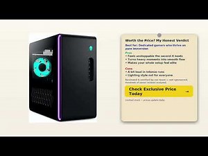 Review: Alienware Aurora Gaming Desktop ACT1250 | Intel Core Ultra 7 265F, 32GB DDR5 RAM, 1TB SSD