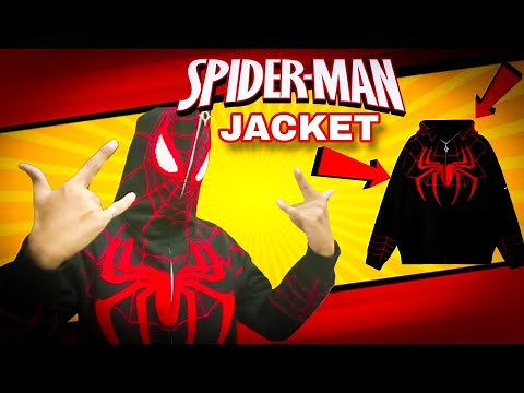 Spiderman hoodie Unboxing! 🥰 newme Spiderman jacket