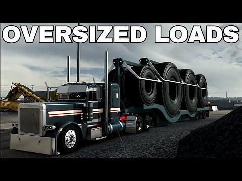 ✅ Oversized Loads (TRUCK MODS) | American Truck Simulator (New)