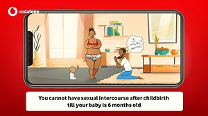80K views · 1.4K reactions | Do you have to wait 6 months before engaging in sexual intercourse after birth? Find out the facts and myths surrounding this from our Healthline doctors. Click on this link https://vodafone.com.gh/explore-vodafone/healthline/ to find out more about Vodafone Healthline. #VodafoneHealthlineS9 | Telecel Ghana | Facebook