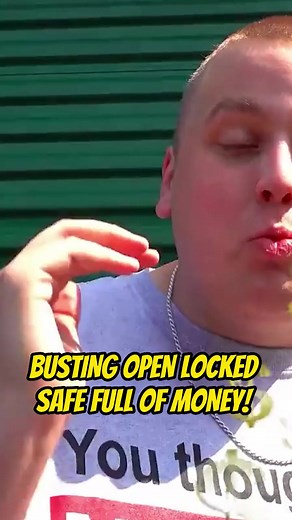 77K views · 1.3K reactions | BUSTING OPEN LOCKED SAFE In CEO's Storage Unit! IT WAS FULL OF MONEY! #money #storageunit #gold #locked #viral #reels | Treasure Hunting With Jebus | Facebook