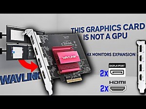 Add 4 Extra Monitors to Any PC! (WAVLINK 8K/4K Display Card Review)