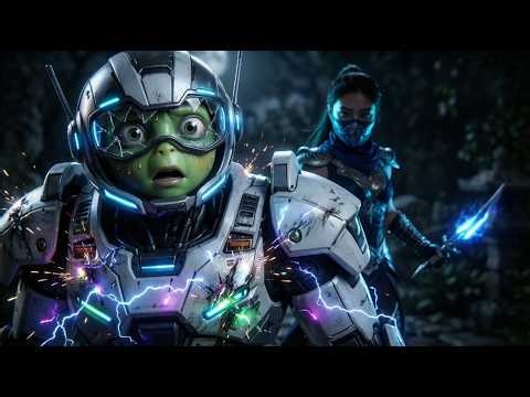 Can Jax Survive Her Blades? | Alien vs Kitana Combat Fight