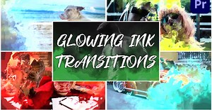 Glowing Ink Transitions for Premiere Pro