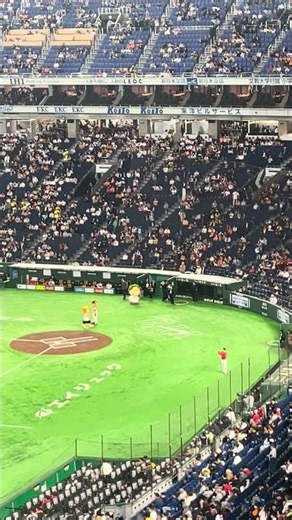 コジコジが東京ドームにやってきた 4月30日巨人対広島の試合前にて