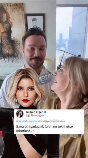 Sevda Türküsev, okul saldırısının olduğu gün tiyatro sahnesine çıkan Gülben Ergen’i hedef almıştı.Gülben Ergen, Türküsev’e “Sana biri şarkıcılık falan mı teklif etse rahatlasak?” sözleriyle karşılık verdi.Sevda Türküsev ise Sinan Akçıl ile bir araya gelerek şarkı istedi.