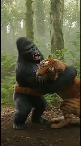 bhalu or sher ki dushmani 😱#funny#cartoon #kidssongs #shorts #animatedcartoon #mrbeast