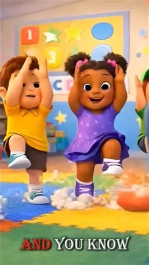 Stomp Your Feet 👣 | Fun Movement Song for Kids | #Shorts