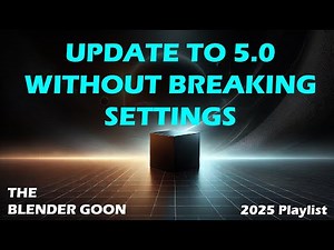 Updating to Blender 5.0