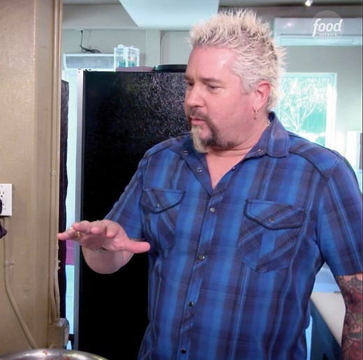 Super thin slices of sweet potato replace pasta in this lasagna. Trust us, you won't miss the pasta onnneee bit! (Find this at Frost Me Sweet Bakery & Bistro!) #DDD with Guy Fieri > Fridays at 9|8c | Food Network