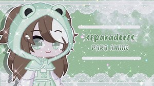 Como hacer separadores para amino Pngs y normales || By:akemi studio | Youtuber’s Amino