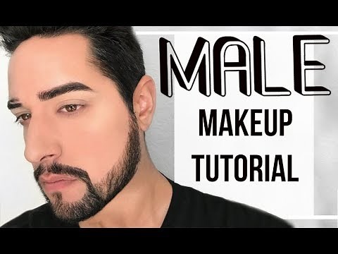 Natural Makeup tutorial for men - Natural everyday mens makeup. Male grooming *Robert Welsh*