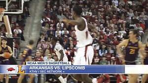 Arkansas basketball swept a doubleheader inside Simmons Bank Arena in North Little Rock tonight. - Arkansas women beat Samford 68-54. 3 Razorbacks scored in double figures, led by Samara Spencer's 20 points. - Arkansas men hold on to beat Lipscomb 69-66. Hogs led it by 20 at one point, Bisons missed a 3 at the buzzer that would've sent the game to overtime. Highlights thanks to KTHV and SEC Network . More: https://www.kait8.com/2023/12/17/arkansas-basketball-sweeps-doubleheader-north-little-rock