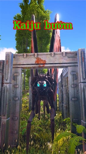 Giải cứu bướm con khổng lồ. #shorts #ark