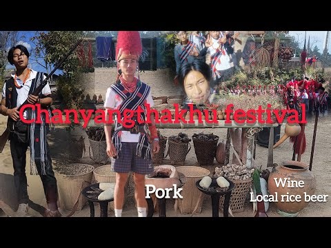 Chanyangthakhu festival || JIIJUNG Men's Folk dance New Akhegwo at M.Khel