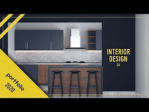 Animated CV Interior design - Portfolio (2020).