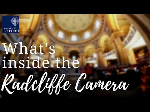 TOUR inside Radcliffe Camera Library University of Oxford // 1 HOUR University study with me
