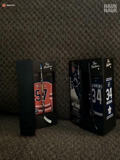 ￼ Connor, McDavid and Austin Matthews lock opening.￼