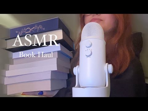 ASMR a whisper ramble/ book haul📖🫶