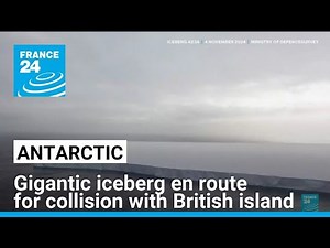 World's biggest iceberg en route for collision with remote British island • FRANCE 24 English