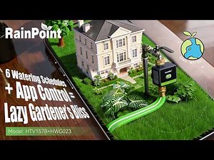 #RainPoint | Full Tutorial ✨6 Watering Schedules + App Control = Lazy Gardener’s Bliss! 💦🤳#garden