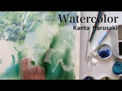 Kanta Harusaki Watercolor 春崎幹太 水彩画