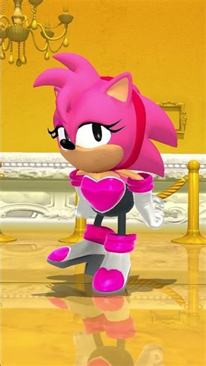 Classic Amy in Rouge's Outfit in Sonic Generations Mod #Amy #AmyRose #Rouge #SonicGenerations #Gens