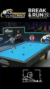 BREAK& RUN 10-Ball | Carlo Biado | WPA 10-Ball Championship Final 2024 - Rack 17