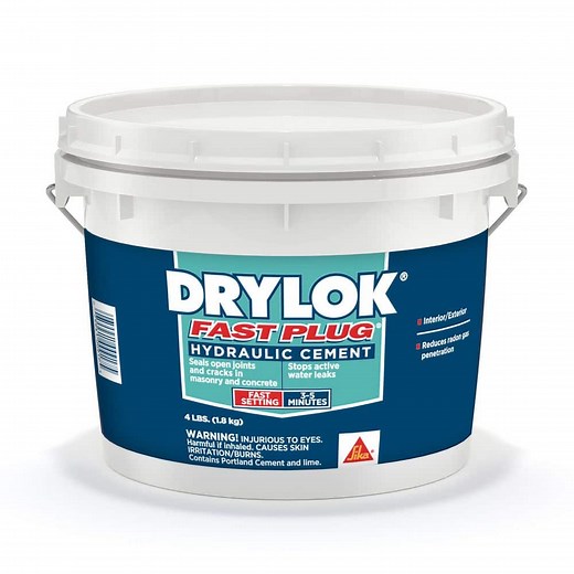 Reviews for DRYLOK 4 lb. Fast Plug Hydraulic Cement Mix | Pg 1 - The Home Depot