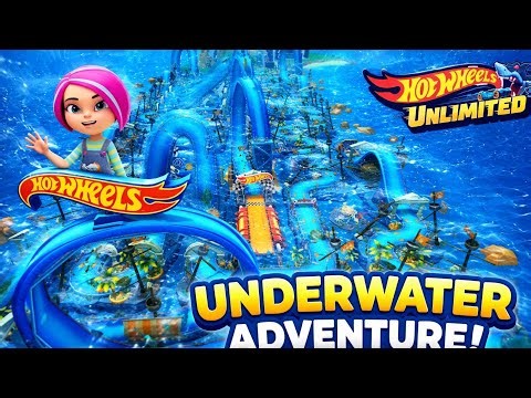 Hotwheels Unlimited My Track Flooded In The Water