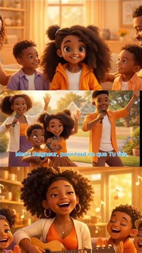 Merci Seigneur pour le matin qui se lève 🙌 | Chants chrétiens joyeux pour enfants