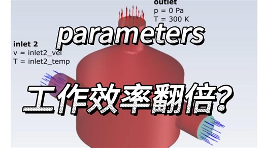 tutorial-9参数化|CFD|多工况|高效率|fluent