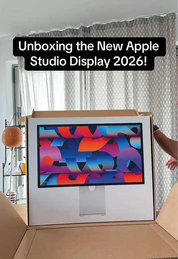 Unboxing the New Apple Studio Display 2026