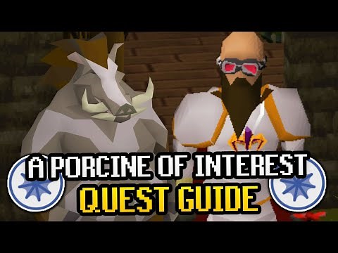 A Porcine of Interest OSRS Quest Guide 2020 (Real time, Step by Step)