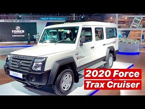 2020 Force Motors Trax Cruiser - New Model Exterior & Interior